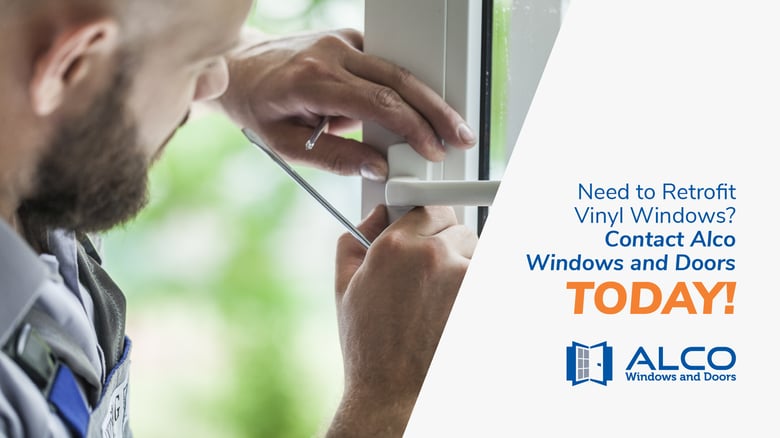 What are the benefits of retrofit vinyl windows
